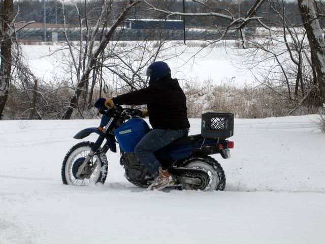 More playing in the snow...